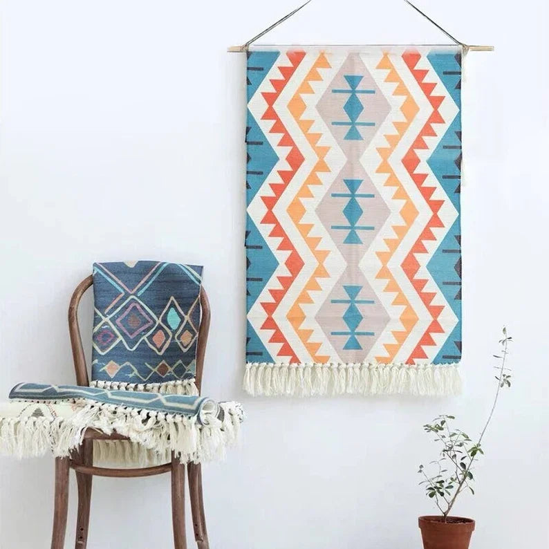 Boho Hanging Tapestry Fabric Ramadan Home Decoration Watt-hour Meter Box Cover Dormitory Hotel Wall Aesthetic Blanket Decor