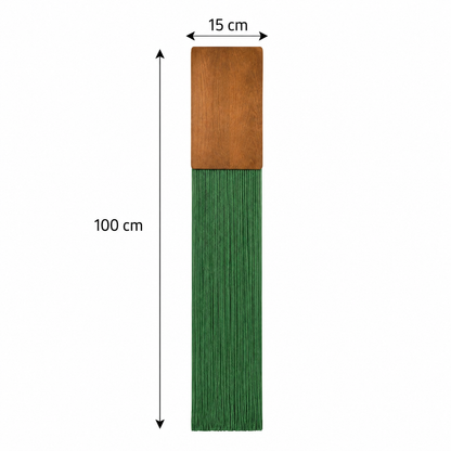 Tenture Murale Fibres Bois – Déco Bohème Verticale