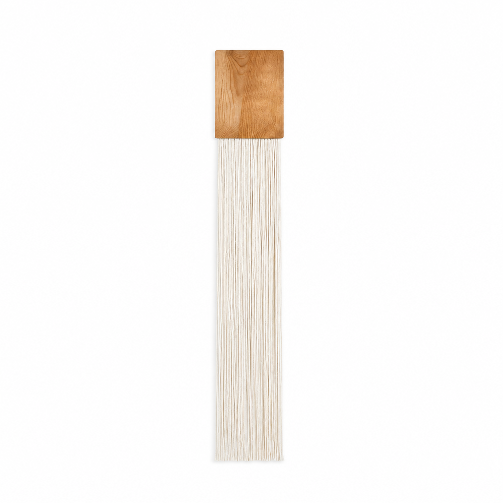 Tenture Murale Fibres Bois – Déco Bohème Verticale