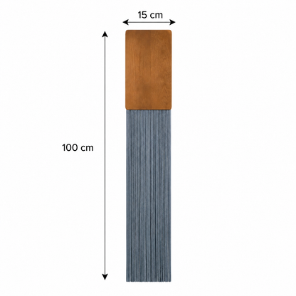 Tenture Murale Fibres Bois – Déco Bohème Verticale