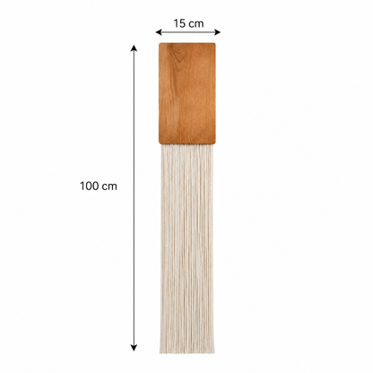 Tenture Murale Fibres Bois – Déco Bohème Verticale