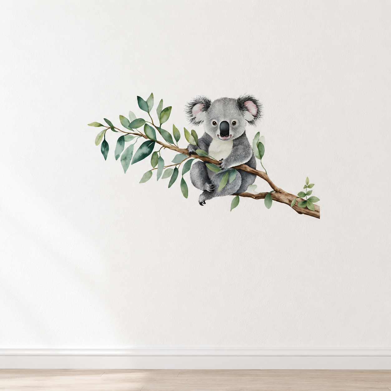 Stickers Muraux Koala sur Branche – Déco Chambre Bébé Enfant