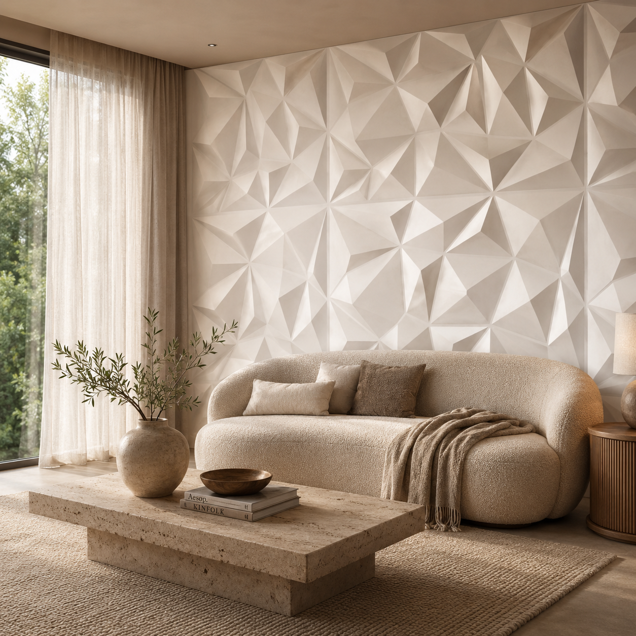 Lot de 12 Panneaux Muraux 3D Modernes 30x30 – Déco Design Relief