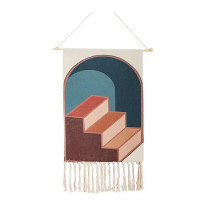 Boho Hanging Tapestry Fabric Ramadan Home Decoration Watt-hour Meter Box Cover Dormitory Hotel Wall Aesthetic Blanket Decor