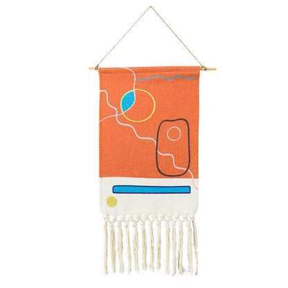 Boho Hanging Tapestry Fabric Ramadan Home Decoration Watt-hour Meter Box Cover Dormitory Hotel Wall Aesthetic Blanket Decor