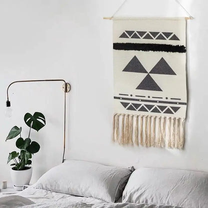 Boho Hanging Tapestry Fabric Ramadan Home Decoration Watt-hour Meter Box Cover Dormitory Hotel Wall Aesthetic Blanket Decor