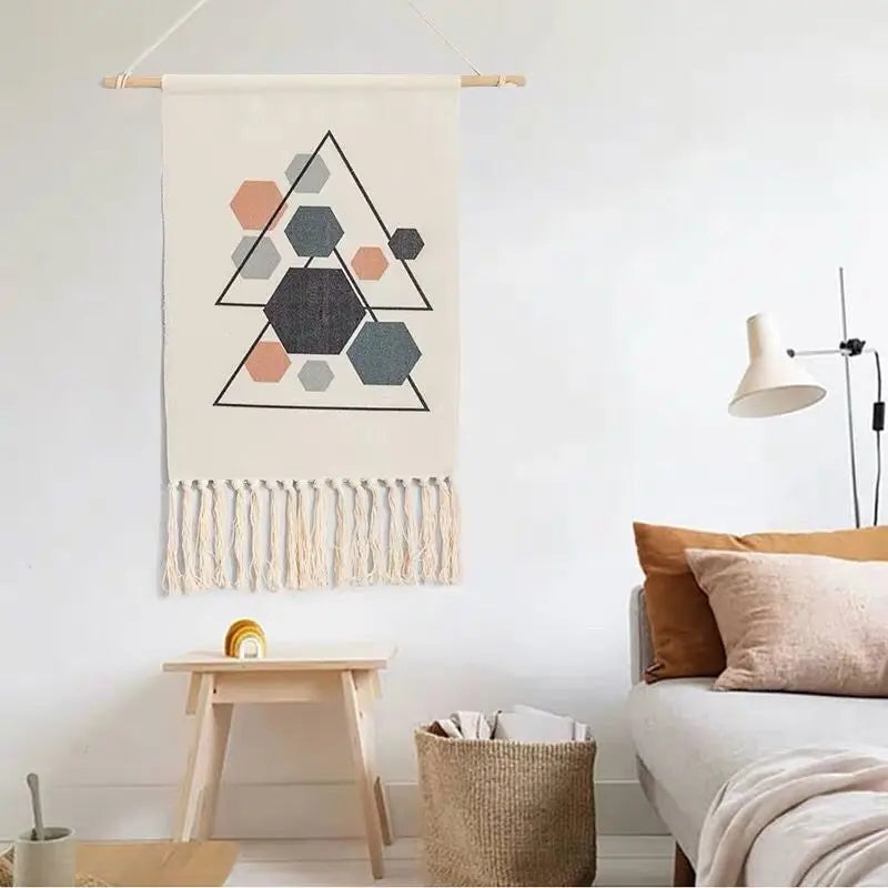 Boho Hanging Tapestry Fabric Ramadan Home Decoration Watt-hour Meter Box Cover Dormitory Hotel Wall Aesthetic Blanket Decor