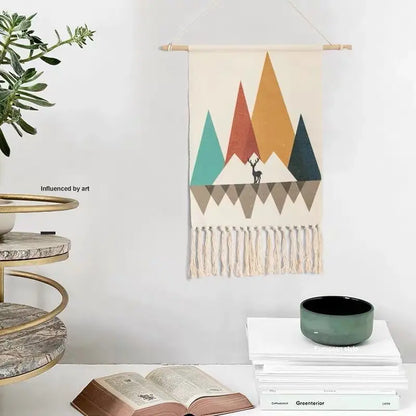 Boho Hanging Tapestry Fabric Ramadan Home Decoration Watt-hour Meter Box Cover Dormitory Hotel Wall Aesthetic Blanket Decor