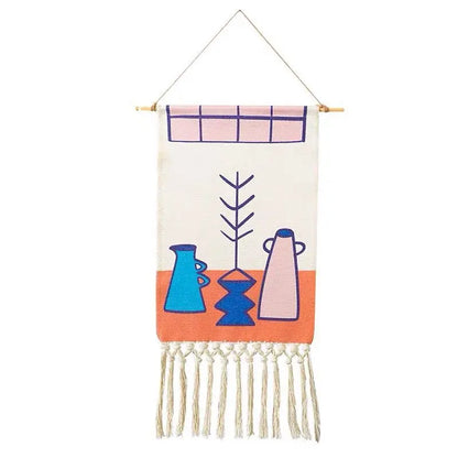 Boho Hanging Tapestry Fabric Ramadan Home Decoration Watt-hour Meter Box Cover Dormitory Hotel Wall Aesthetic Blanket Decor
