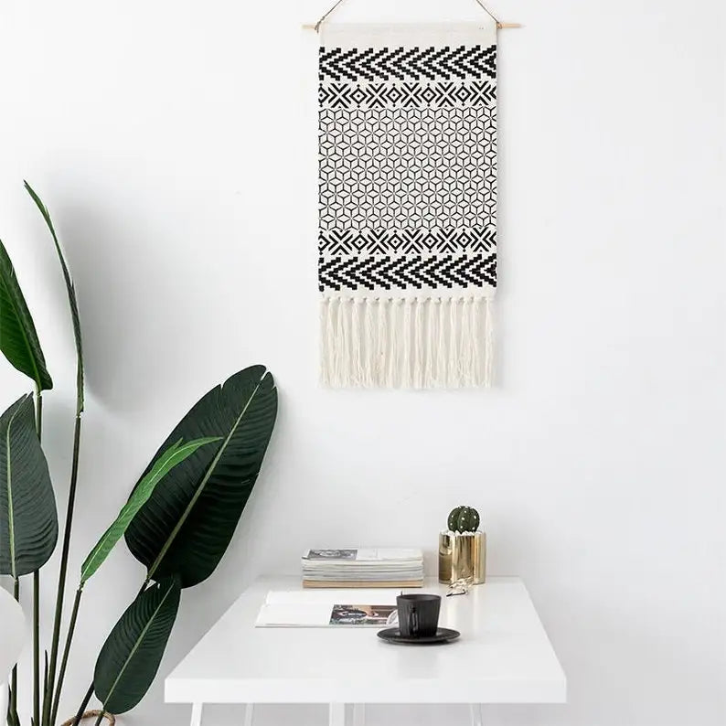 Boho Hanging Tapestry Fabric Ramadan Home Decoration Watt-hour Meter Box Cover Dormitory Hotel Wall Aesthetic Blanket Decor