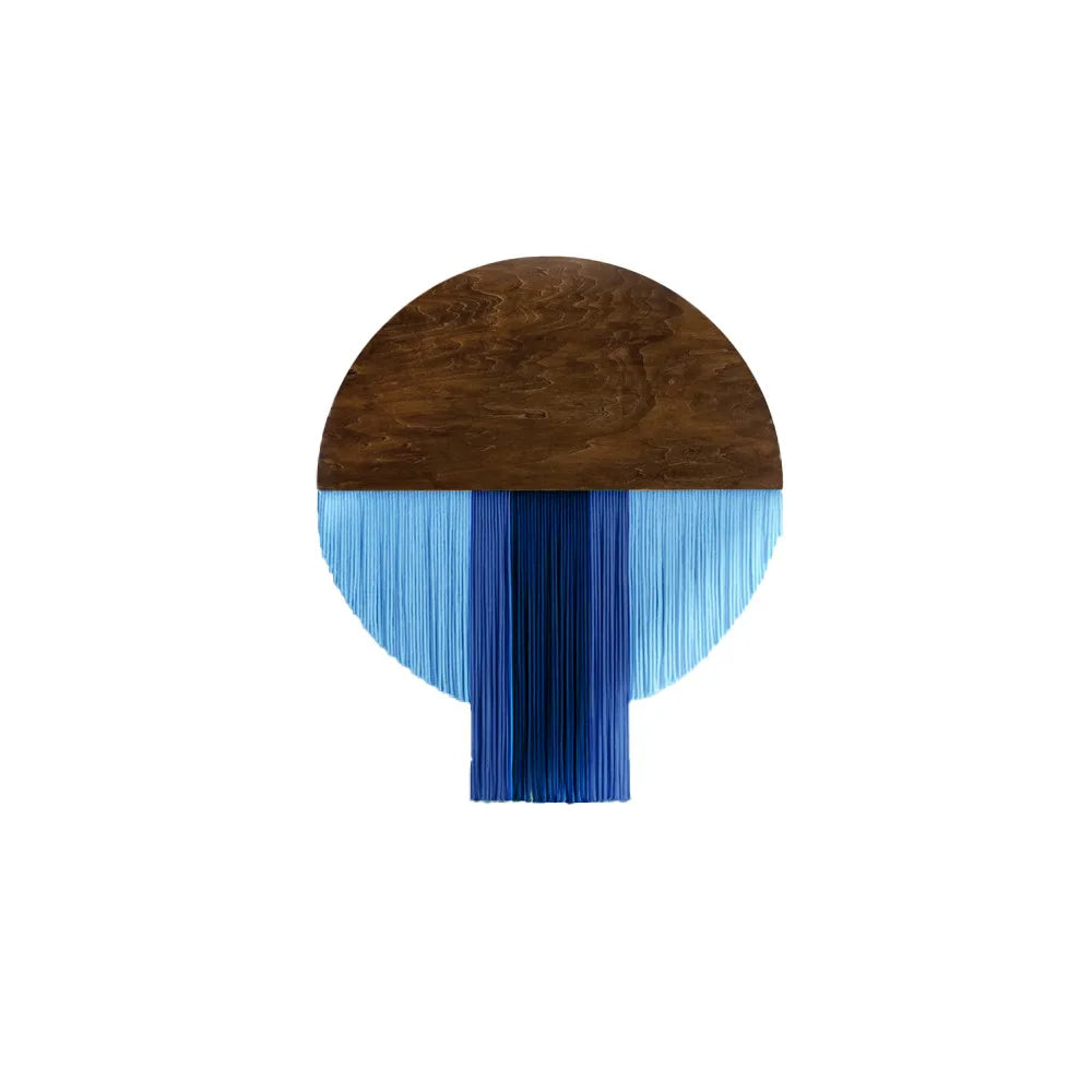 Tenture Murale Bois Fibres – Déco Bohème Demi-Cercle