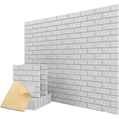 Panneaux Acoustiques Muraux 3D Auto-Adhésifs – Isolation Phonique