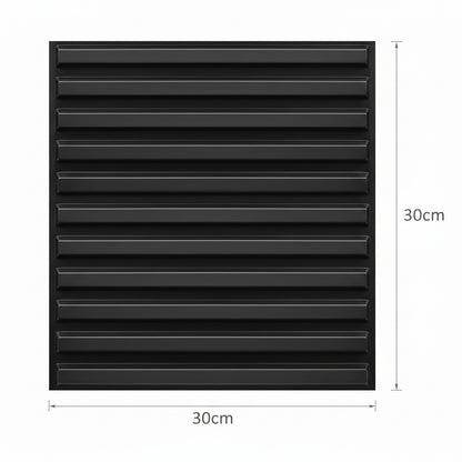 Panneaux Muraux Effet Bois 3D – Lot de 10 Lamelles Géométriques