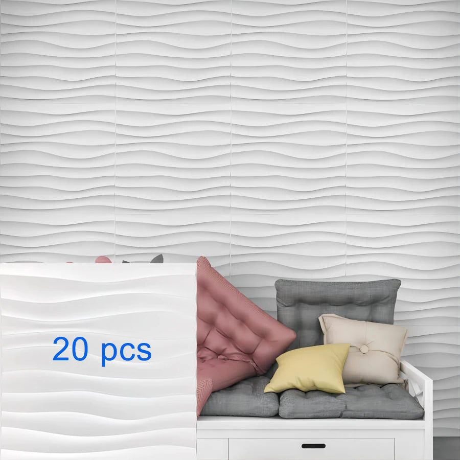 12pcs/20pcs 3D textured wall panels for indoor wall decoration,suitable for living room hall bedroom hotel office,30cmx30cm