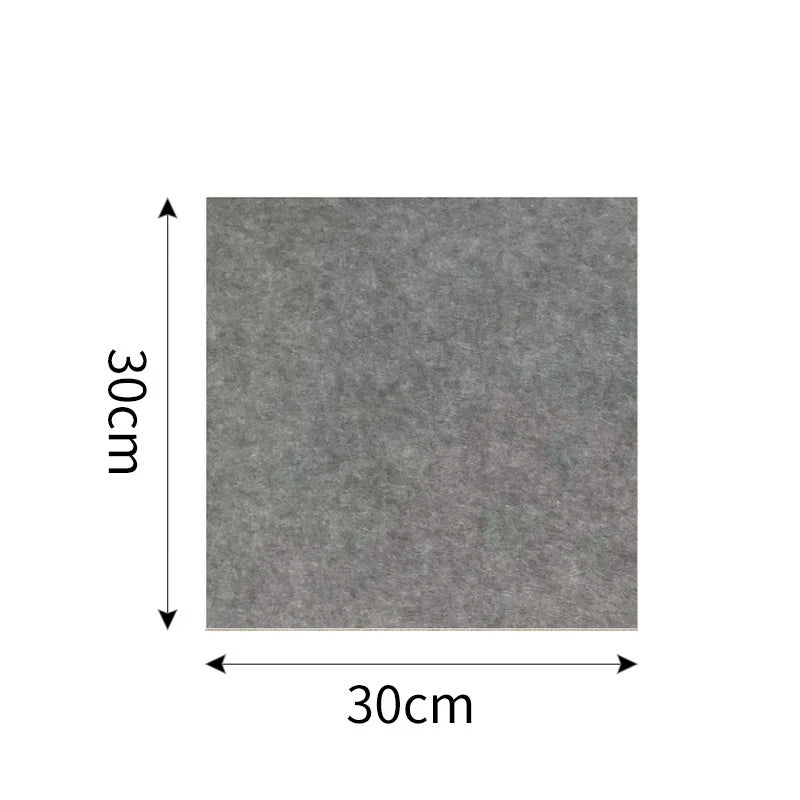 Acoustic Felt Wall Panels Removable Adhesive Tiles for Noise Reduction and Sound Absorption for Office School Home Photo Walls