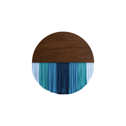 Tenture Murale Bois Fibres – Déco Bohème Demi-Cercle