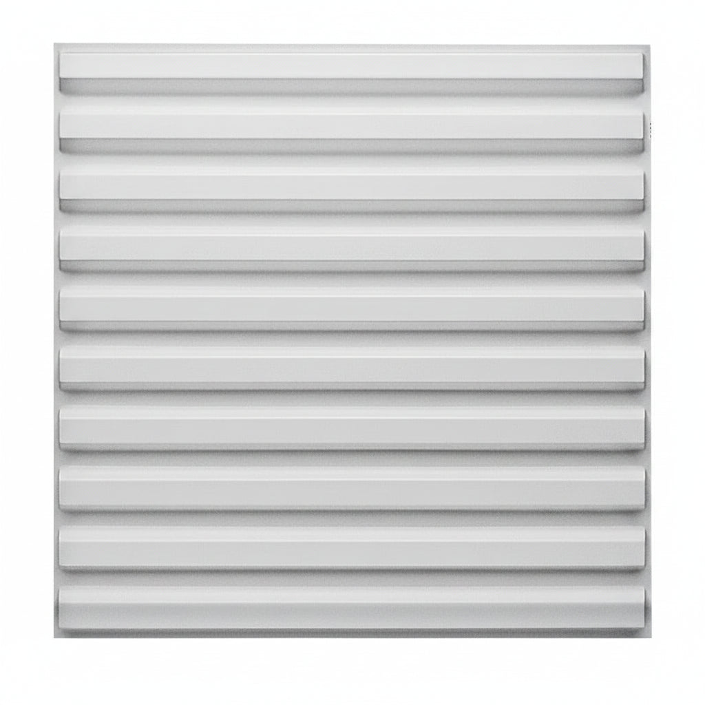 Panneaux Muraux 3D Relief Rainures – Lot de 12 Déco Design Lignes