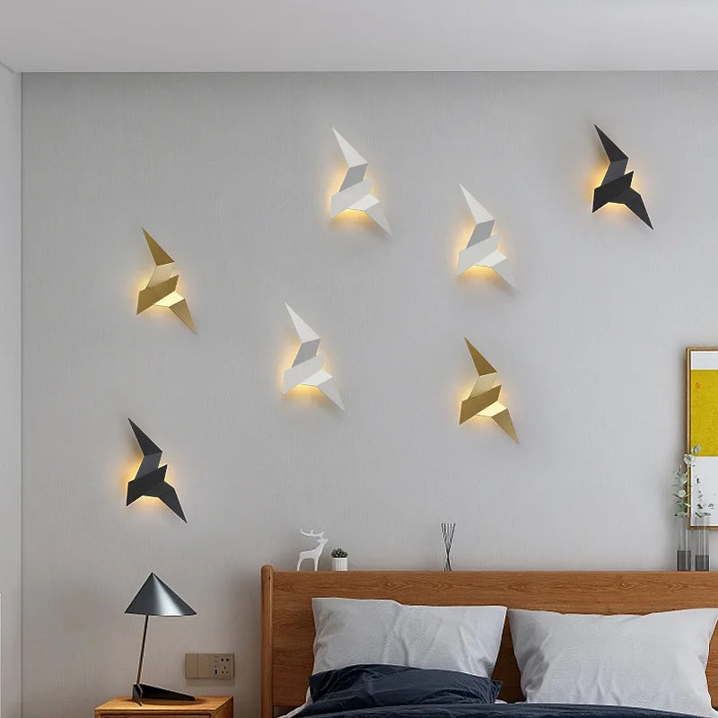 Applique murale LED Oiseau – Design nordique moderne