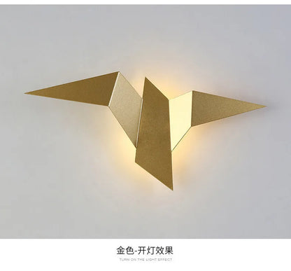 Applique murale LED Oiseau – Design nordique moderne