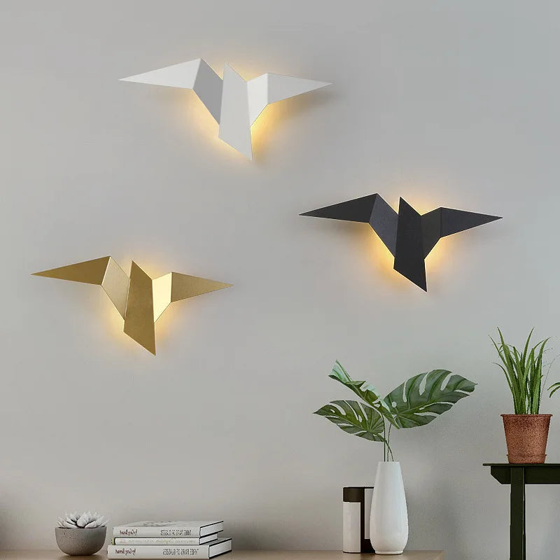 Applique murale LED Oiseau – Design nordique moderne