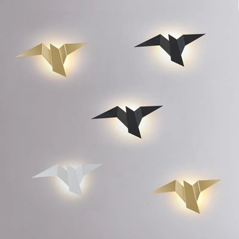 Applique murale LED Oiseau – Design nordique moderne