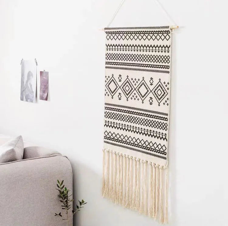 Boho Hanging Tapestry Fabric Ramadan Home Decoration Watt-hour Meter Box Cover Dormitory Hotel Wall Aesthetic Blanket Decor