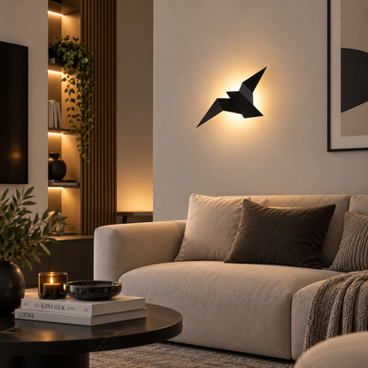 Applique murale LED Oiseau – Design nordique moderne