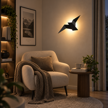 Applique murale LED Oiseau – Design nordique moderne