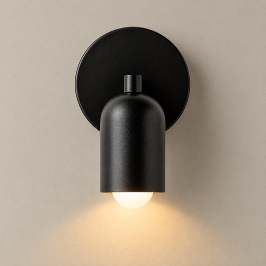 Applique murale cylindrique – Design nordique coloré