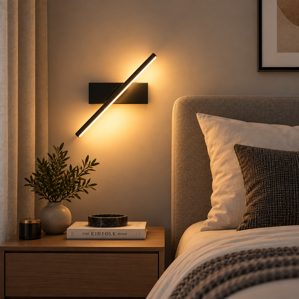 Applique murale LED orientable 330° – Design moderne