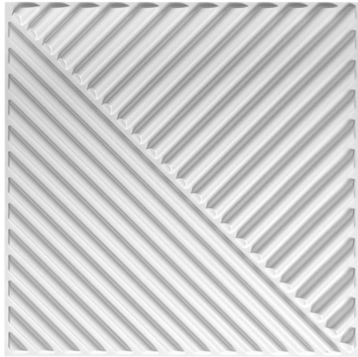 Panneau Mural 3D Effet Bois Diamant – Lot de 10 Déco Chevrons